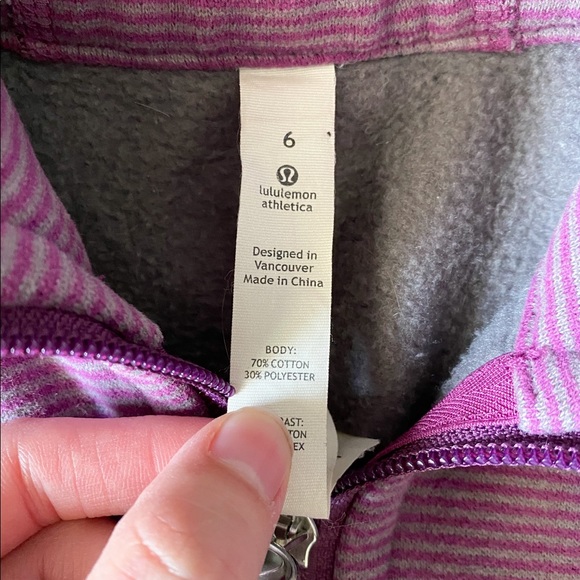 Lululemon Scuba Hoodie Size 6 - Picture 2 of 3